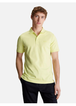 Calvin Klein pánska elegantná polo košeľa žltá