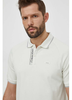 Calvin Klein pánska elegantná polo košeľa zelená