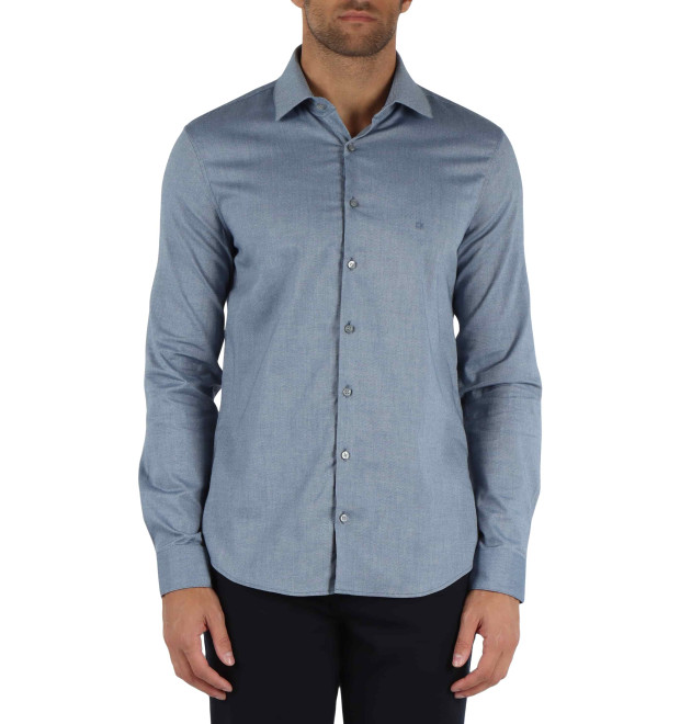 Calvin Klein pánska elegantná Slim Fit košeľa modrá Calvin Klein pánska elegantná Slim Fit košeľa modrá