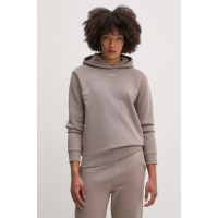 Calvin Klein dámska mikina s klokaním vreckom hnedá Calvin Klein dámska mikina s klokaním vreckom hnedá