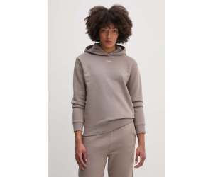 Calvin Klein dámska mikina s klokaním vreckom hnedá