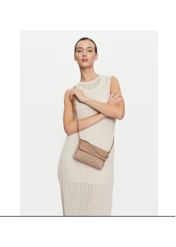 Dámska béžová značková kabelka Calvin Klein