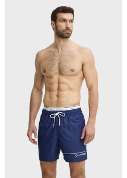 Tmavo modré pánske plavky Calvin Klein