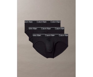Calvin Klein pánske slipy Microfibre Stretch 3pack čierne