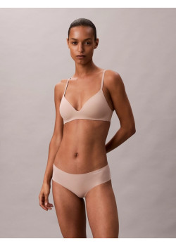 Calvin Klein podprsenka Perfectly Fit hnedá