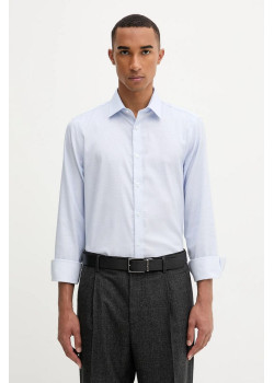 Calvin Klein Slim Fit košeľa modrá