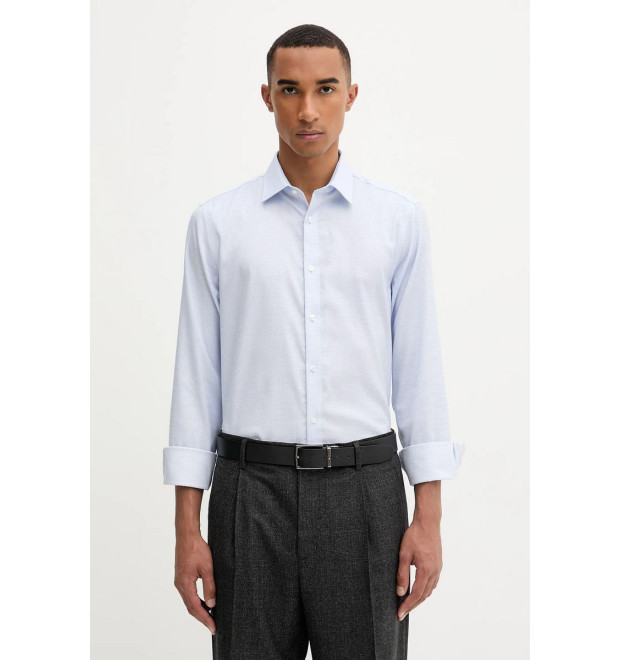 Calvin Klein Slim Fit košeľa modrá