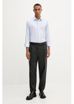 Calvin Klein Slim Fit košeľa modrá