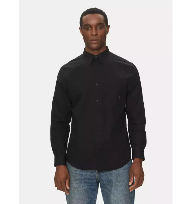 Calvin Klein Jeans pánska elegantná košeľa čierna Calvin Klein Jeans pánska elegantná košeľa čierna
