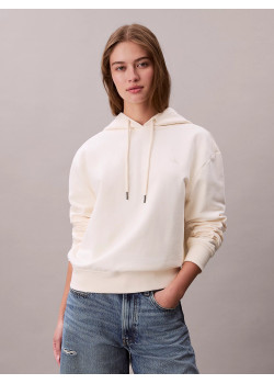 Calvin Klein dámska mikina Terry Monogram béžová
