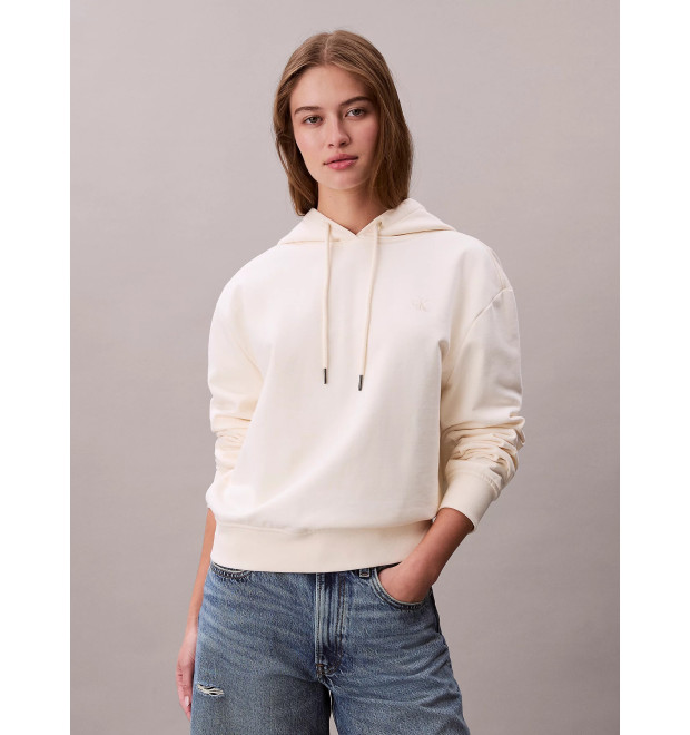 Calvin Klein dámska mikina Terry Monogram béžová Calvin Klein dámska mikina Terry Monogram béžová