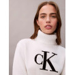 Calvin Klein Jeans dámsky krátky rolák biely Calvin Klein Jeans dámsky krátky rolák biely