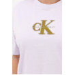 Calvin Klein tričko Graphic Logo rozostrené žlto-biele