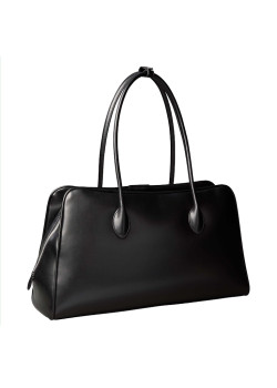 Calvin Klein veľká kabelka Emblem Trio čierna
