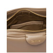 Calvin Klein kabelka Emblem Trio camera hnedá