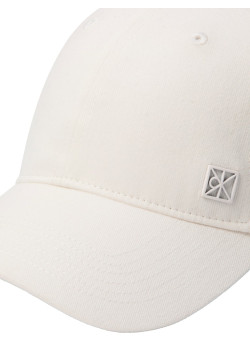 Calvin Klein Emblem Hardware šiltovka biela