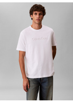 Calvin Klein tričko biele Regular Fit