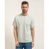 Calvin Klein tričko s monogramom zelené