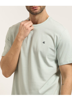Calvin Klein tričko s monogramom zelené