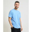 Calvin Klein tričko s monogramom modré