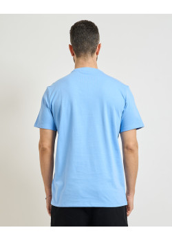 Calvin Klein tričko s monogramom modré