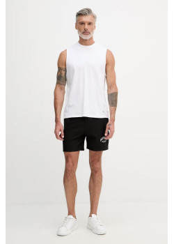 Calvin Klein Jeans Collegiate šortky čierne