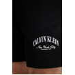 Calvin Klein Jeans Collegiate šortky čierne