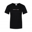 Tommy Jeans tričko s farebným logom čierne Tommy Jeans tričko s farebným logom čierne