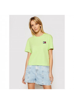 Tommy Hilfiger dámske tričko s logom svetlé zelené