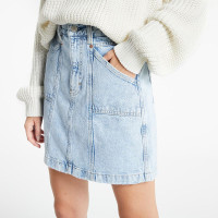 Rifľová sukňa Tommy Jeans Rifľová sukňa Tommy Jeans