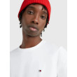 Tommy Hilfiger pánske tričko z elastickej bavlny biele Tommy Hilfiger pánske tričko z elastickej bavlny biele