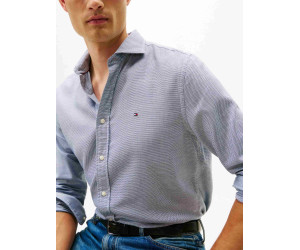 Tommy Hilfiger pánska Dobby štrukturovaná košeľa modrá