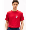 Tommy Hilfiger tričko s vyšívaným logom Regular červené Tommy Hilfiger tričko s vyšívaným logom Regular červené