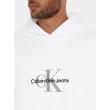 Calvin Klein pánska mikina s kapucňou biela