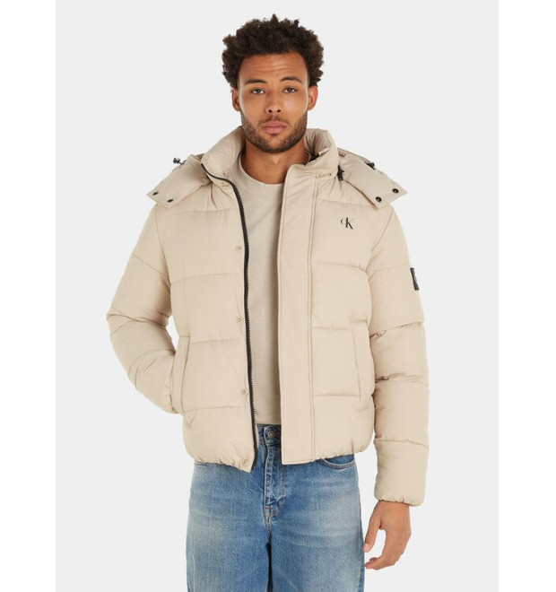 Calvin Klein pánska zimná bunda béžová Calvin Klein pánska zimná bunda béžová