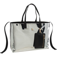 Dámska shopper kabelka s kovovým efektom Tommy Hilfiger Dámska shopper kabelka s kovovým efektom Tommy Hilfiger