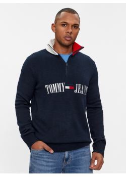 Modrý pánsky pulóver Tommy Hilfiger