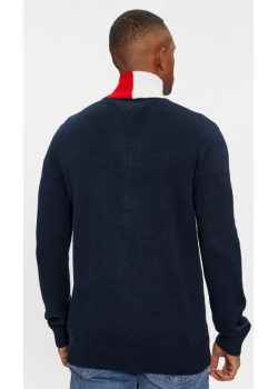 Modrý pánsky pulóver Tommy Hilfiger