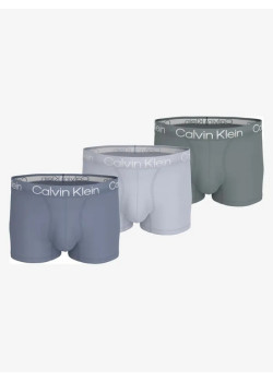 Pánske boxerky s kratšou nôžkou 3Pack Calvin Klein