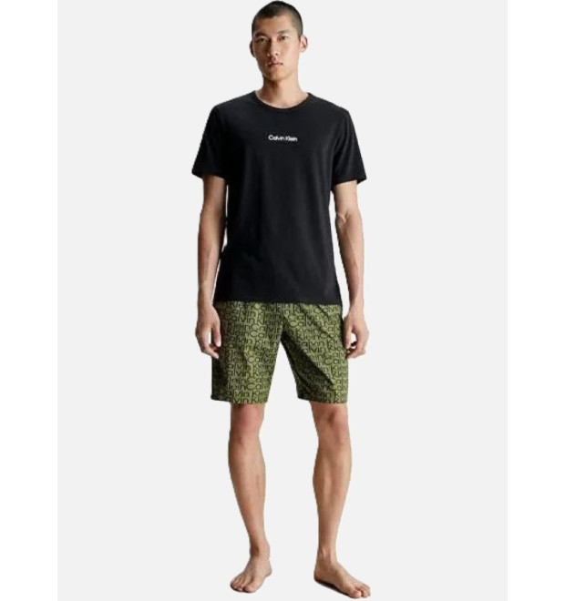Pánske pyžamo Calvin Klein s krátkym rukávom Pánske pyžamo Calvin Klein s krátkym rukávom
