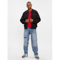 Pánska čierna mikina na zips značky Tommy Hilfiger Pánska čierna mikina na zips značky Tommy Hilfiger