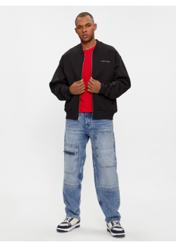 Pánska čierna mikina na zips značky Tommy Hilfiger