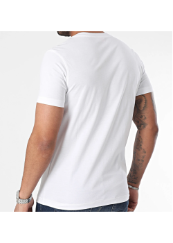 Pánske biele štýlové tričko Diesel