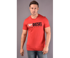 Pánske červené tričko Diesel