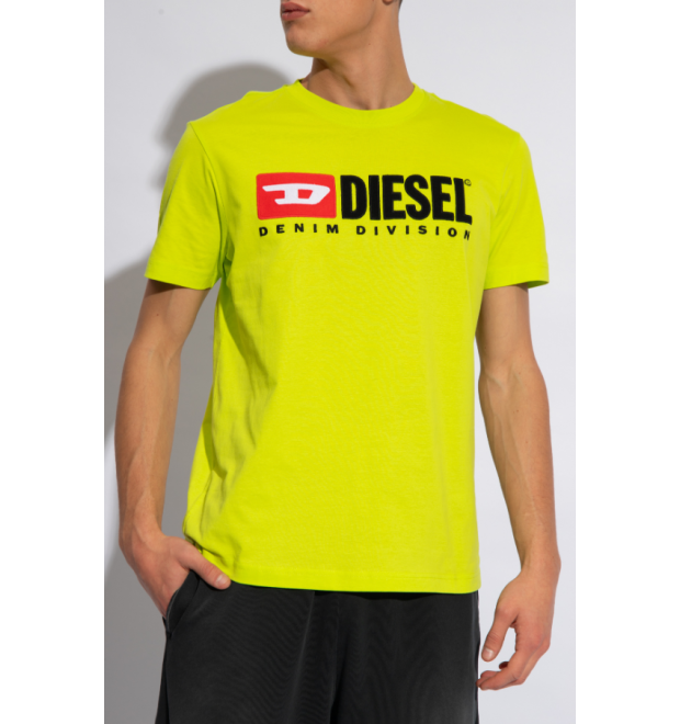 Pánske limetkové tričko Diesel