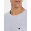 PÁNSKY SIVÝ ÚPLETOVÝ PULÓVER TOMMY JEANS PÁNSKY SIVÝ ÚPLETOVÝ PULÓVER TOMMY JEANS