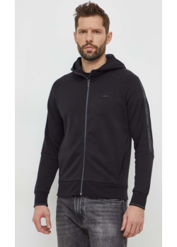 Pánska čierna mikina na zips Calvin Klein