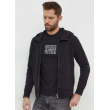 Pánska čierna mikina na zips Calvin Klein