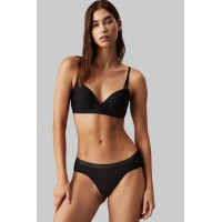 Push up čierna podprsenka Calvin Klein bez kostíc Push up čierna podprsenka Calvin Klein bez kostíc