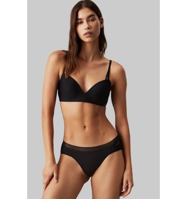 Push up čierna podprsenka Calvin Klein bez kostíc Push up čierna podprsenka Calvin Klein bez kostíc